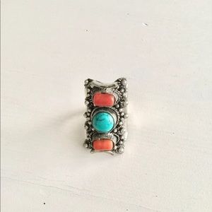 Ring with stones